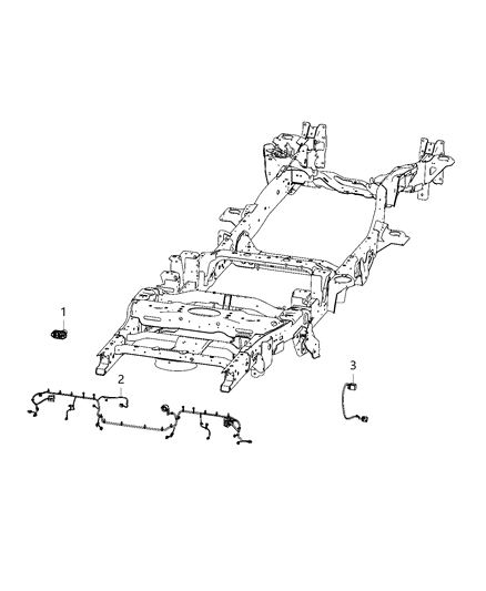 2020 Ram 2500 Wiring - Chassis & Underbody Diagram 3 - Thumbnail