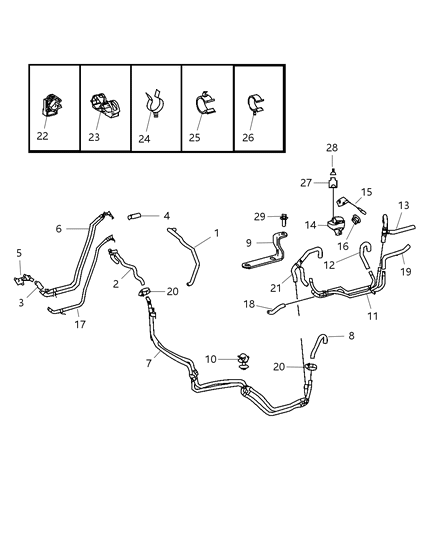 2009 Dodge Sprinter 3500 Heater Lines Diagram 2 - Thumbnail