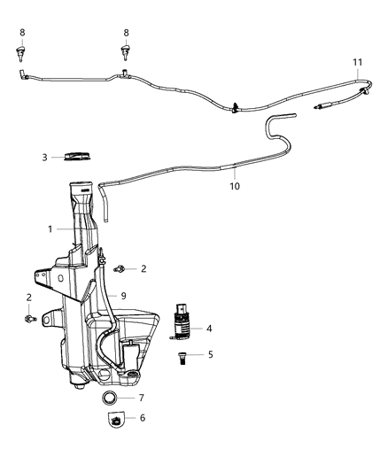 2017 Ram 5500 Front Washer System Diagram 2 - Thumbnail