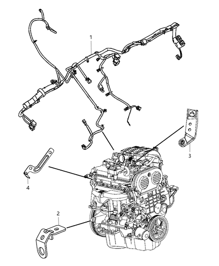 2012 Jeep Liberty Wiring - Engine Diagram 2 - Thumbnail