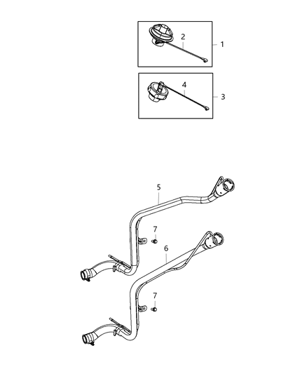 2016 Jeep Compass Fuel Filler Tube Diagram
