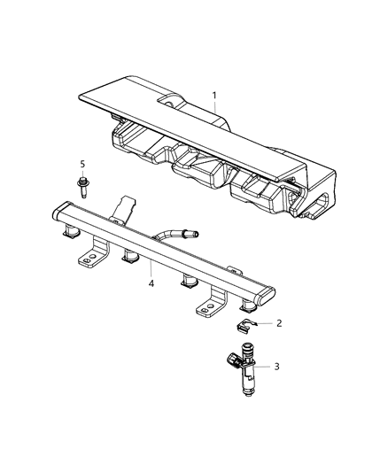 2017 Chrysler 200 Fuel Rail Diagram 1 - Thumbnail