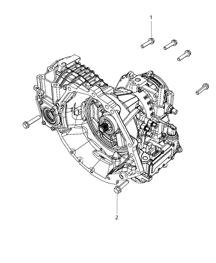 2018 Dodge Journey Mounting Bolts Diagram 1 - Thumbnail