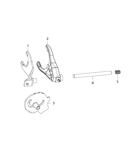 2019 Jeep Wrangler Fork & Rail Diagram 2 - Thumbnail