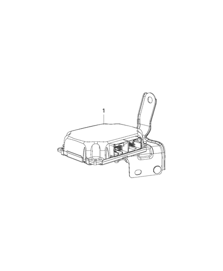2018 Ram 3500 Pickup Module, Transmission Control Diagram