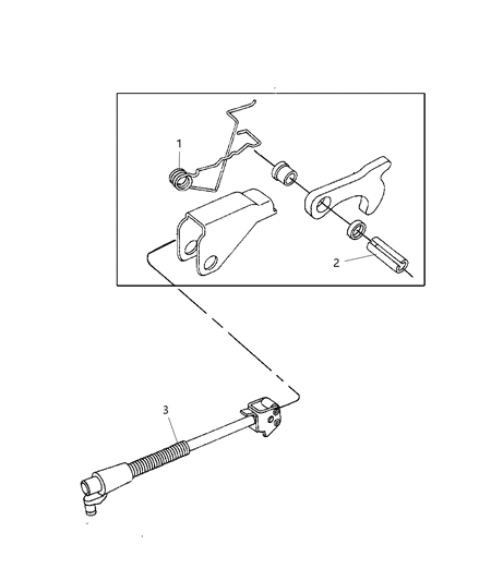 2006 Dodge Magnum Parking Sprag Diagram 1 - Thumbnail