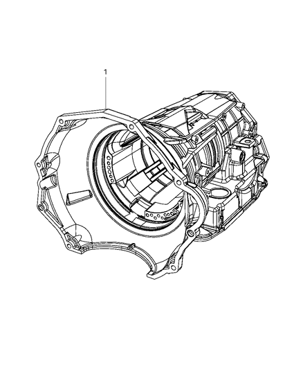 2012 Ram 3500 Pickup Case Diagram
