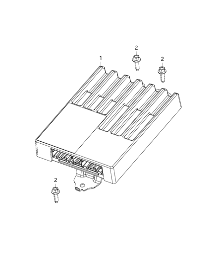 2021 Jeep Wrangler Speakers, Amplifier And Sub Woofer Diagram 6 - Thumbnail