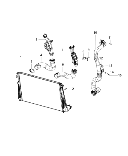 2018 Jeep Compass Charge Air Cooler Diagram 3 - Thumbnail
