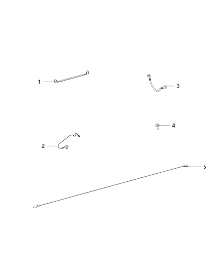 2020 Ram 3500 Pickup Straps, Ground Diagram