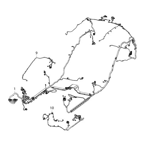 2021 Dodge Durango Wiring - Body Diagram 3 - Thumbnail