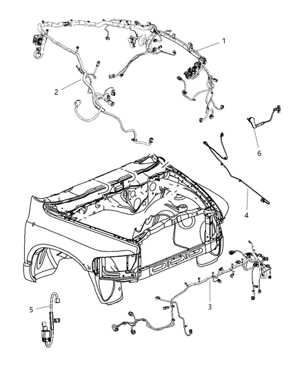 2010 Dodge Ram 3500 Pickup Wiring Headlamp To Dash Diagram