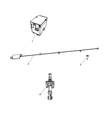 2007 Dodge Durango Remote Start of Electrical Diagram