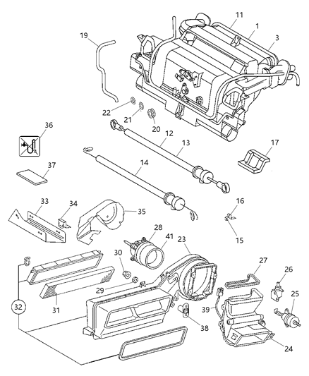 2003 Dodge Sprinter 2500 Sensor Temperature Diagram for 5103937AA