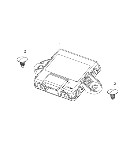 2020 Ram 3500 Pickup Modules, Body Diagram 11 - Thumbnail