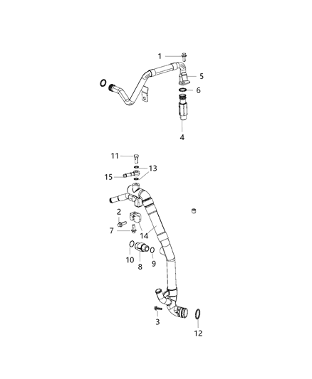 2015 Ram 2500 EGR Cooling System Diagram 2 - Thumbnail