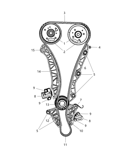 2009 Chrysler Sebring Timing System Diagram 8 - Thumbnail