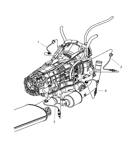 2008 Jeep Commander Oxygen Sensors Diagram 2 - Thumbnail