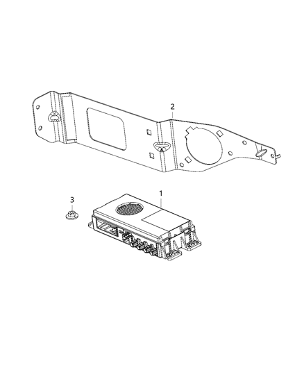 2021 Jeep Wrangler Modules, Body Diagram 11 - Thumbnail
