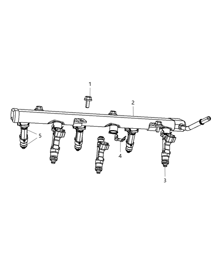 2010 Jeep Wrangler Fuel Rail Diagram 2 - Thumbnail