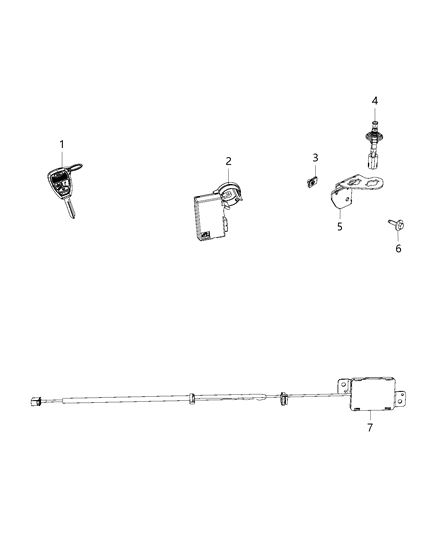 2016 Jeep Wrangler Remote Start of Electrical Diagram