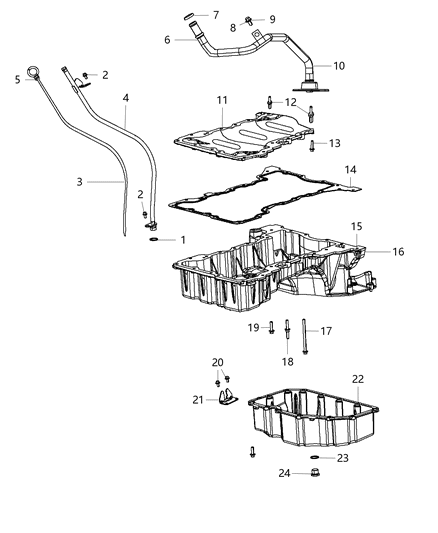 2016 Ram 1500 Tube Diagram for 68242721AA