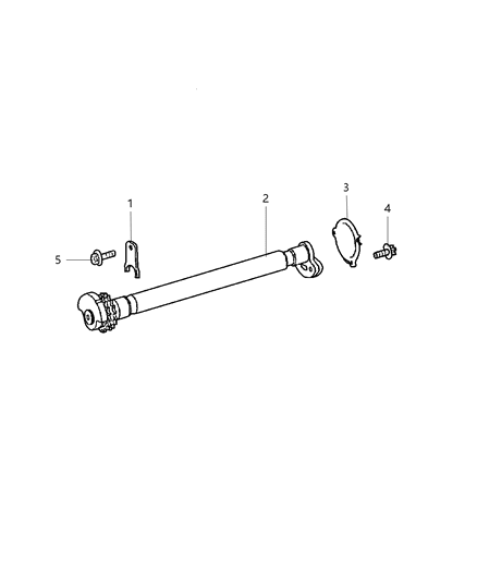 2008 Jeep Grand Cherokee Balance Shafts Diagram 1 - Thumbnail