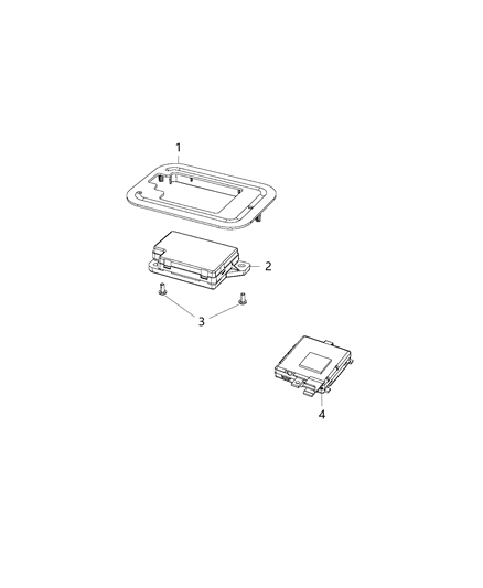 2019 Dodge Journey Modules, Body Diagram 2 - Thumbnail