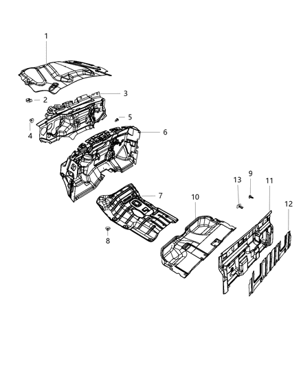 2020 Ram 1500 Classic Silencers Diagram