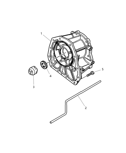 2006 Dodge Dakota Case Adapter Diagram 1 - Thumbnail