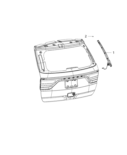 2020 Dodge Durango Sensors - Body Diagram 3 - Thumbnail
