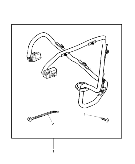 2000 Dodge Ram 2500 Regular Cab Wiring Kit - Trailer Tow Diagram