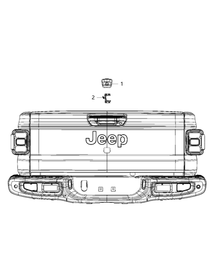 2021 Jeep Gladiator Camera System Diagram 3 - Thumbnail