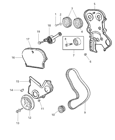 2008 Chrysler PT Cruiser Timing System Diagram 4 - Thumbnail