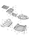 2011 Jeep Grand Cherokee Transmission Pan Diagram - 5182517AA