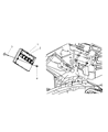 2005 Jeep Grand Cherokee Engine Control Module Diagram - R6044517AE