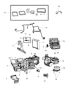 Ram Heater Core Diagram - 68048895AA