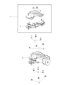 Ram Transmission Mount Diagram - 52122543AE