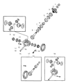 Ram Transfer Case Shim Diagram - 5086911AC