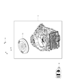Jeep Cherokee Torque Converter Diagram - 68289064AD
