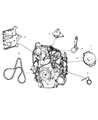 Chrysler PT Cruiser Alternator Diagram - 5080464AB