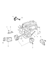 Dodge Sprinter 2500 Engine Mount Diagram - 5104035AA