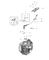 Jeep Compass Shift Cable Diagram - 68260500AC