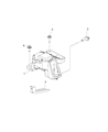 Jeep Renegade Engine Mount Diagram - 68439358AA