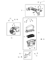 Jeep Cherokee Air Filter Box Diagram - 68285593AC