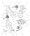 Dodge Intrepid Timing Cover Diagram - 4792335