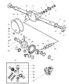 Dodge Durango Differential Diagram - 52111420AA