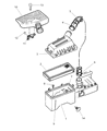 Jeep Cherokee Air Filter Box Diagram - 4854153AC