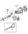 Dodge Charger Differential Diagram - 52114060AC