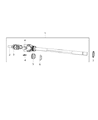 Ram 5500 Transfer Case Shim Diagram - 68034488AA